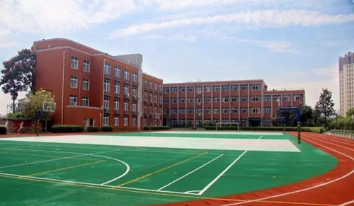 四川師范大學附屬中學外國語學校教學樓、綜合樓全景