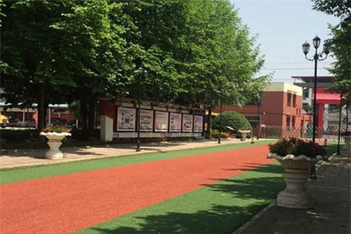 郫縣文武學(xué)校美麗校園