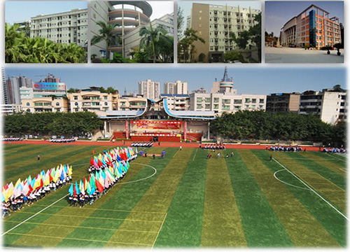 重慶榮昌中學校校園景色
