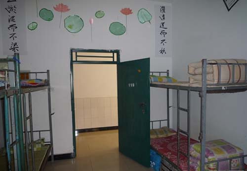 重慶萬州技師學院學生寢室內(nèi)部