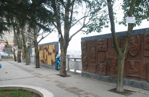 六盤水市第一實驗中學(xué)校園一角