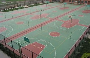 貴州省冶金建設(shè)公司技工學(xué)校籃球場